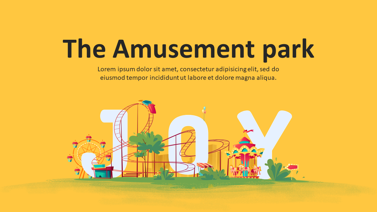 Amusement Park PowerPoint Template